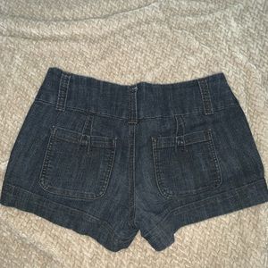 Blue denim shorts. Size 13